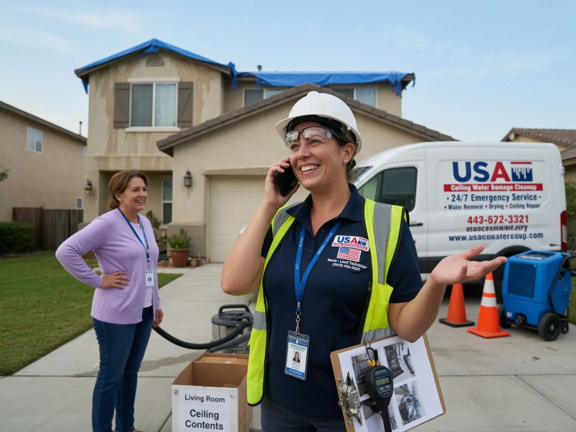Ceiling Water Damage Restoration Talco, TX FAQs