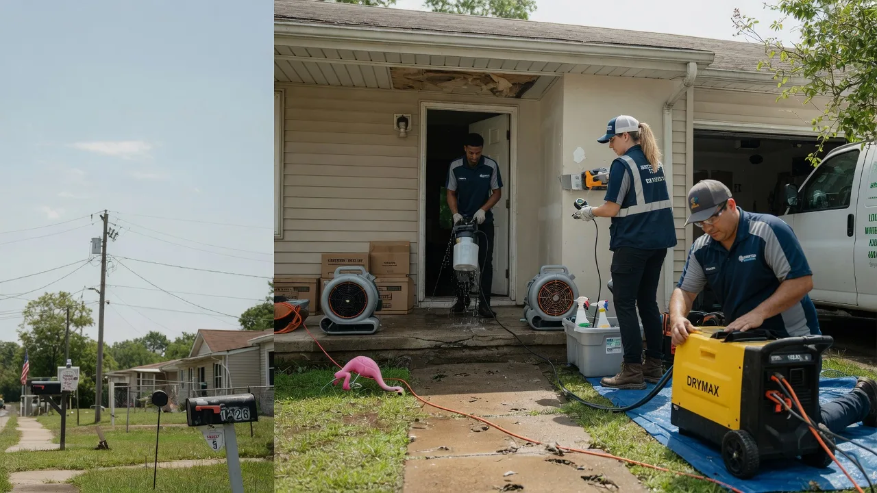 Storm Damage Water Removal in Talco, TX near me
